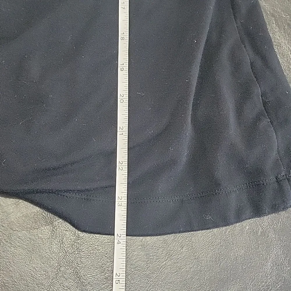 Banana Republic Black Sleeveless Scoop Neck Top XS Minimalism Stretch Y2k